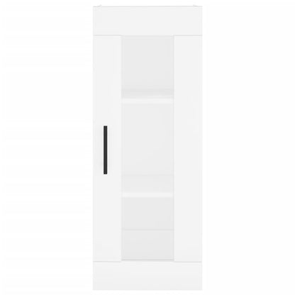 vidaXL Highboard White 34.5x34x180 cm Engineered Wood