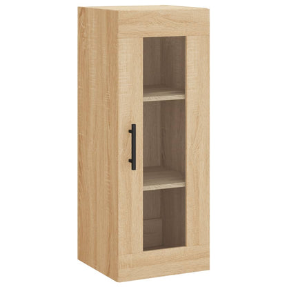 vidaXL Highboard Sonoma Oak 34,5x34x180 cm Engineered Wood