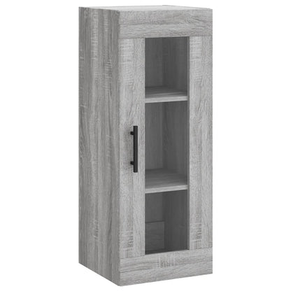 vidaXL Highboard Grey Sonoma 34,5x34x180 cm Engineered Wood