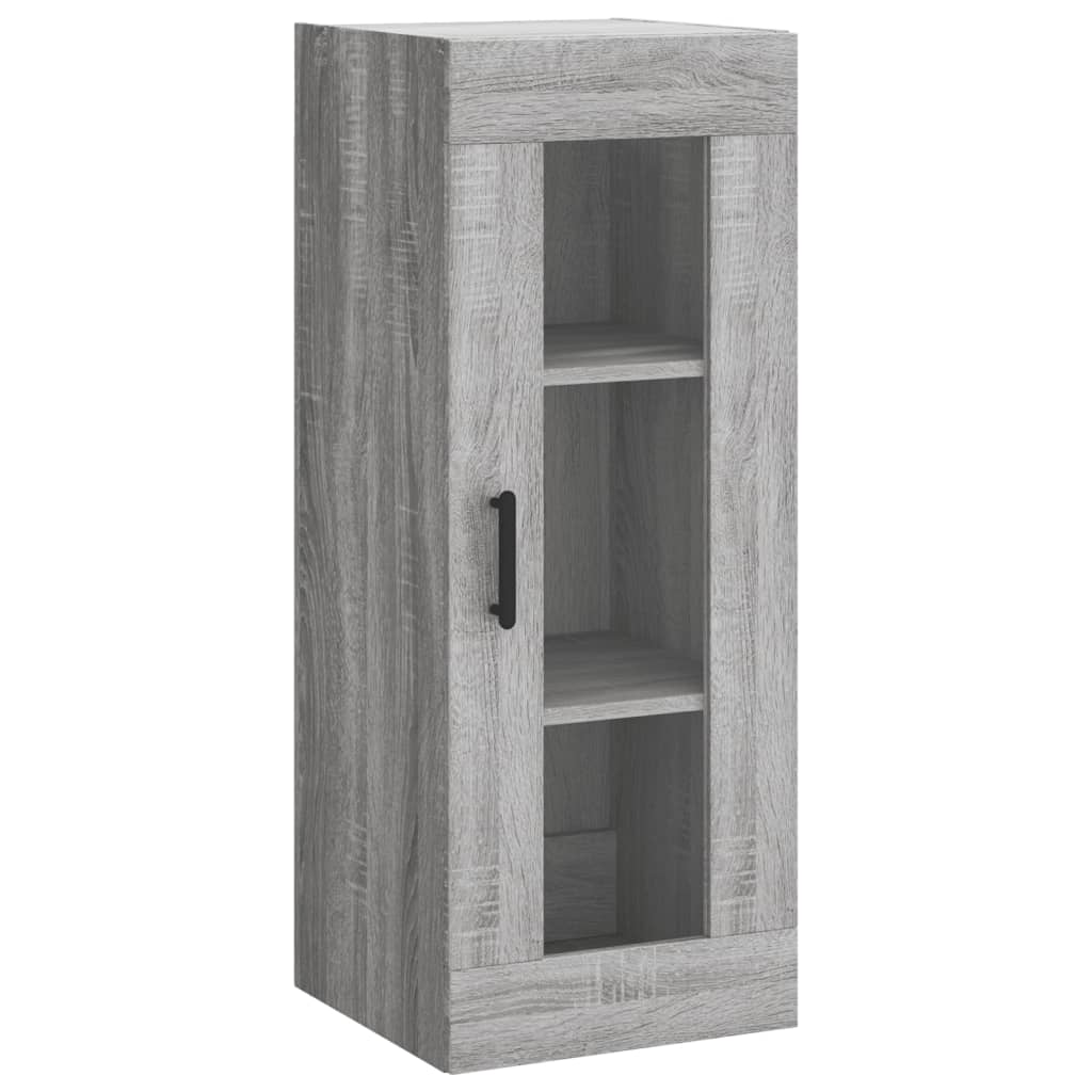 vidaXL Highboard Grey Sonoma 34,5x34x180 cm Engineered Wood
