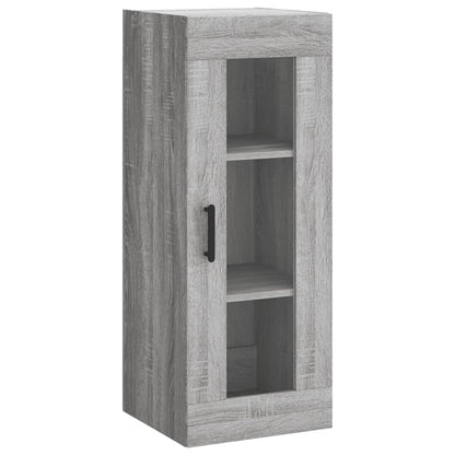 vidaXL Highboard Grey Sonoma 34,5x34x180 cm Engineered Wood