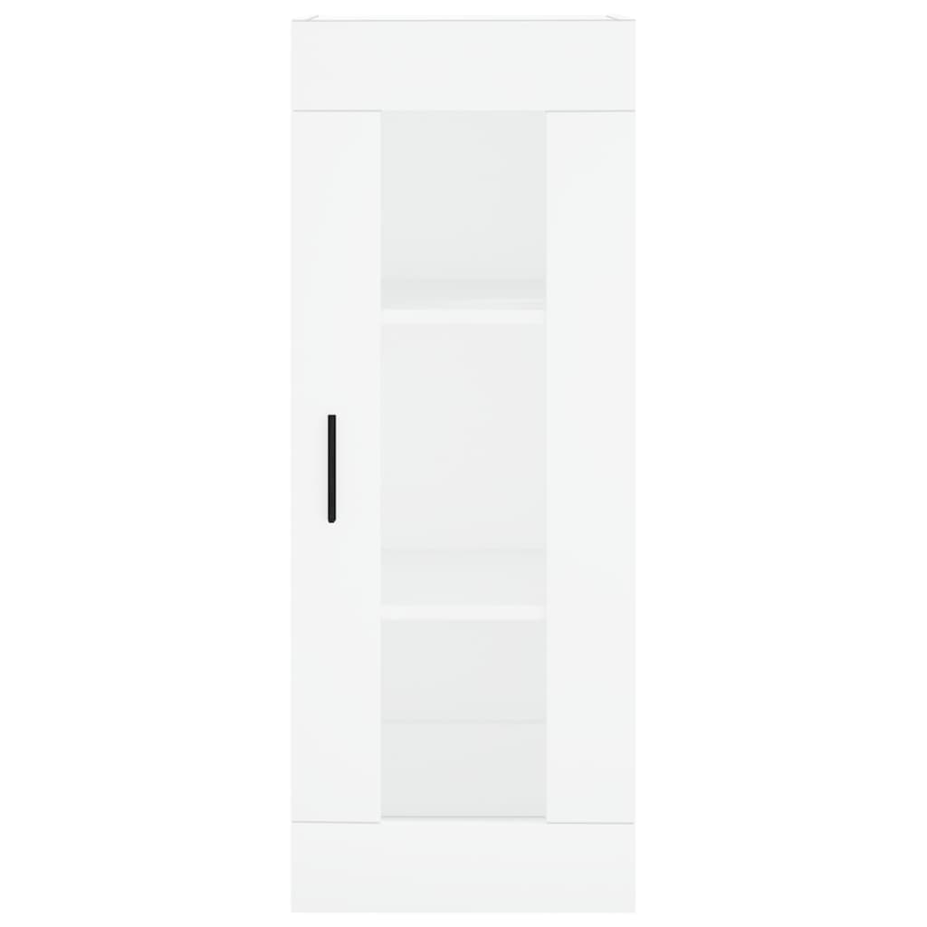 vidaXL Highboard White 34.5x34x180 cm Engineered Wood