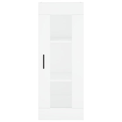 vidaXL Highboard White 34.5x34x180 cm Engineered Wood