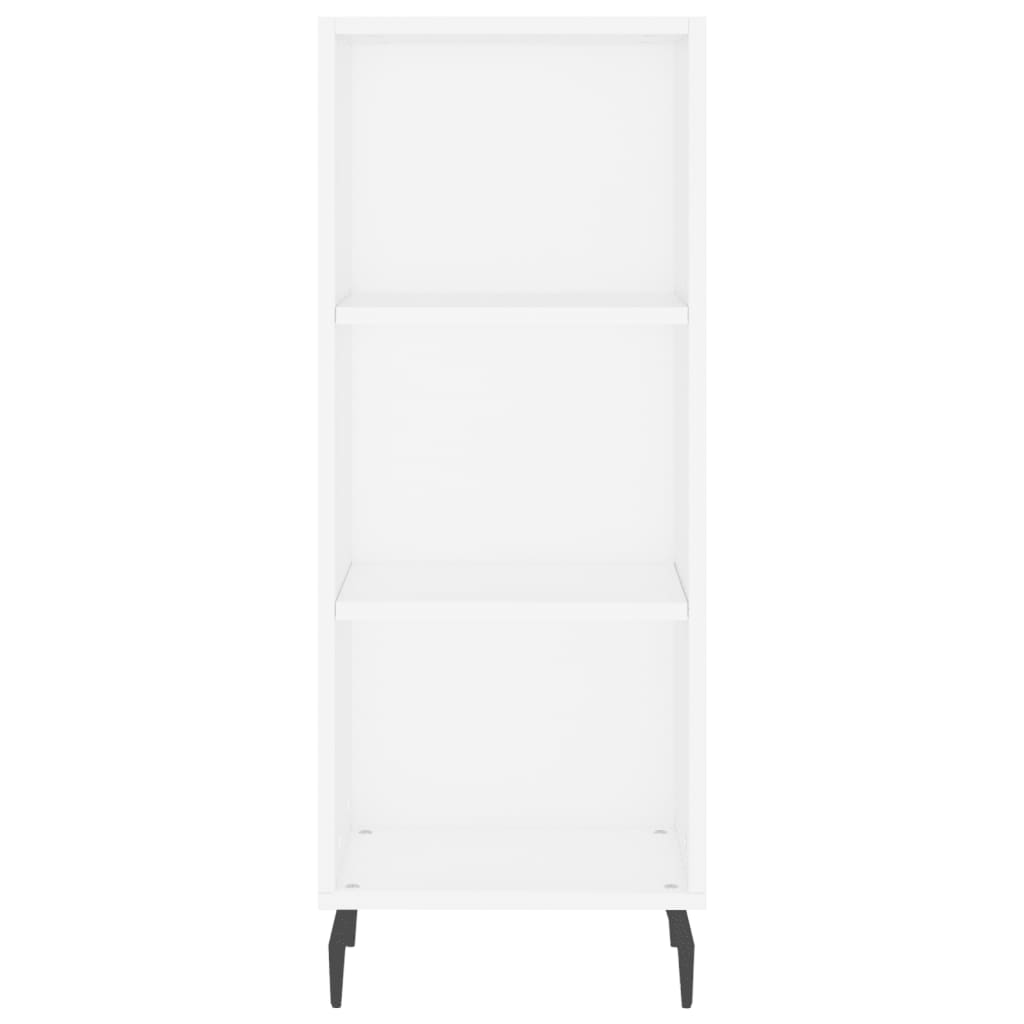 vidaXL Highboard White 34.5x34x180 cm Engineered Wood