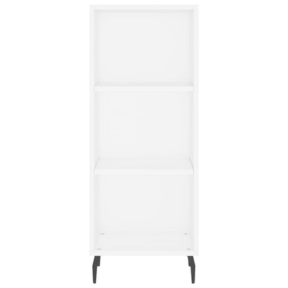 vidaXL Highboard White 34.5x34x180 cm Engineered Wood