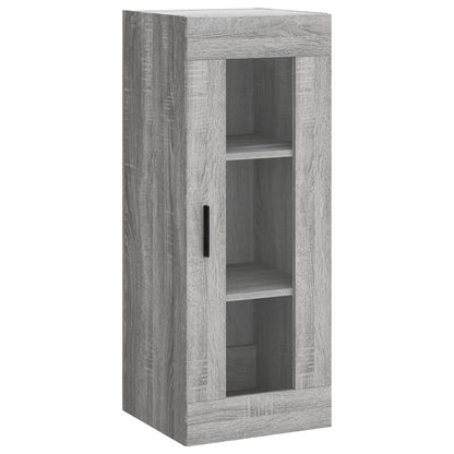 vidaXL Highboard Grey Sonoma 34,5x34x180 cm Engineered Wood