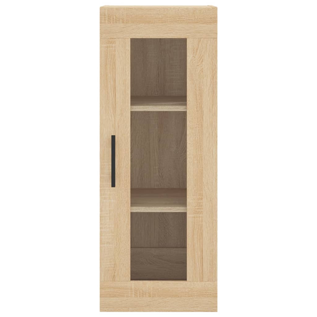 vidaXL Highboard Sonoma Oak 34,5x34x180 cm Engineered Wood