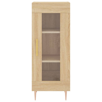 vidaXL Highboard Sonoma Oak 34.5x34x180 cm Engineered Wood