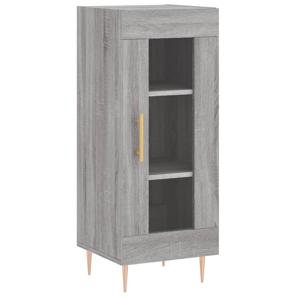 vidaXL Highboard Grey Sonoma 34.5x34x180 cm Engineered Wood
