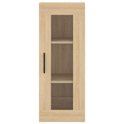 vidaXL Highboard Sonoma Oak 34,5x34x180 cm Engineered Wood