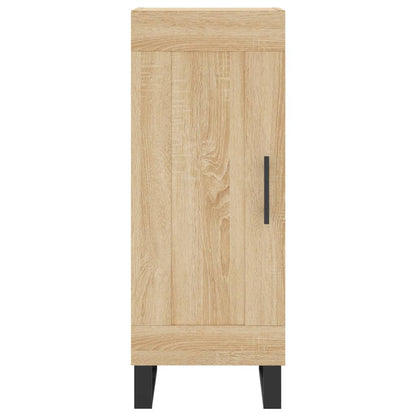 vidaXL Highboard Sonoma Oak 34.5x34x180 cm Engineered Wood