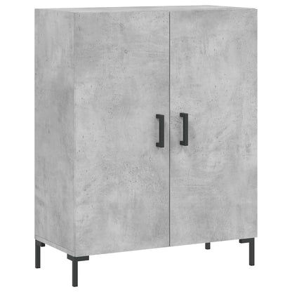 vidaXL Highboard Concrete Grey 69,5x34x180 cm Engineered Wood