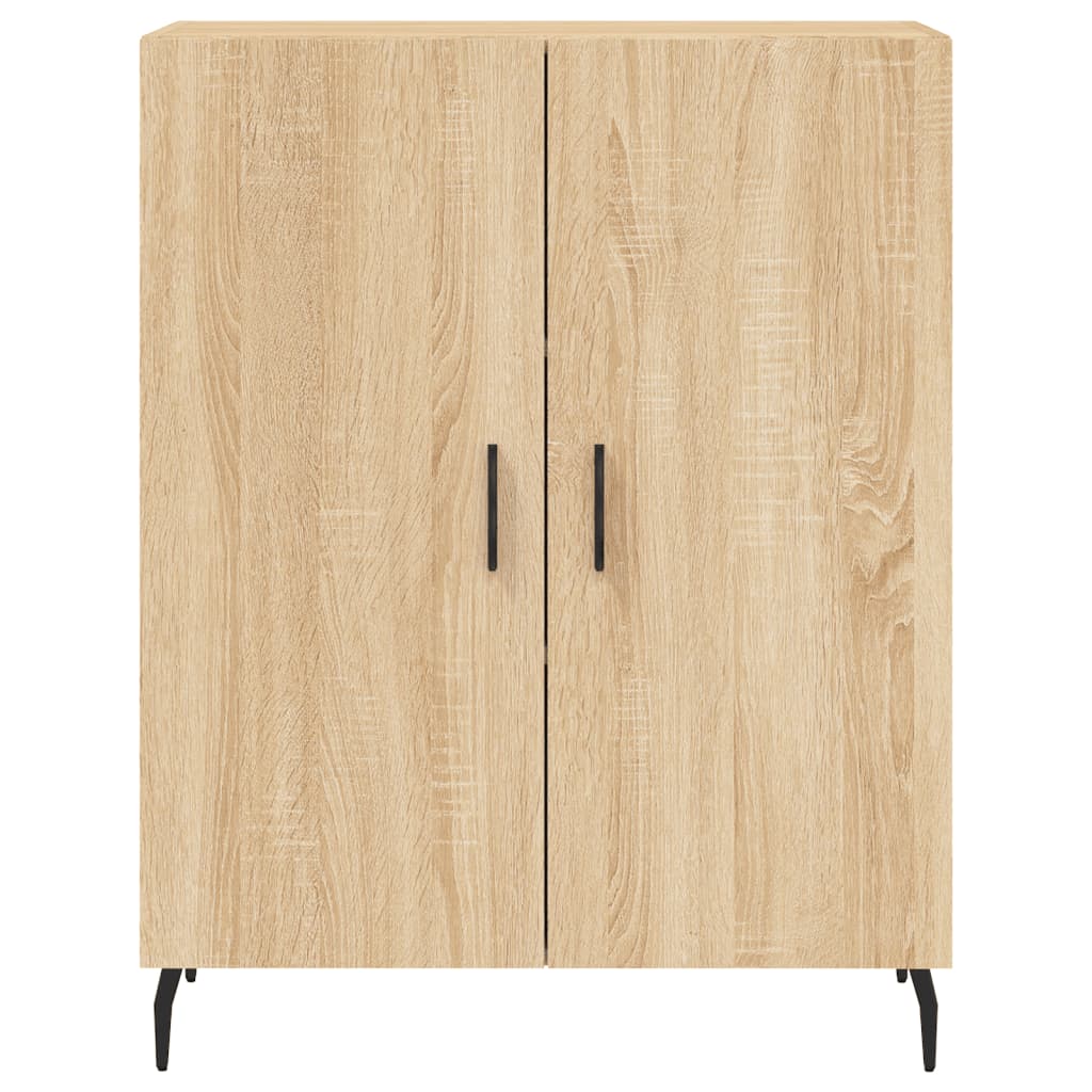 vidaXL Highboard Sonoma Oak 69,5x34x180 cm Engineered Wood