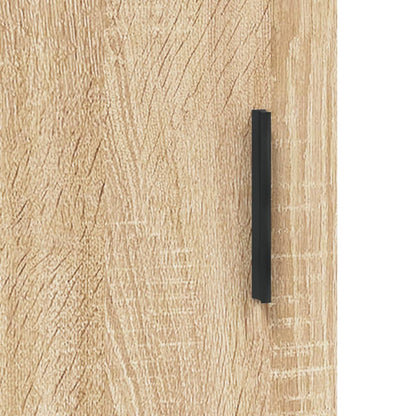 vidaXL Highboard Sonoma Oak 69,5x34x180 cm Engineered Wood