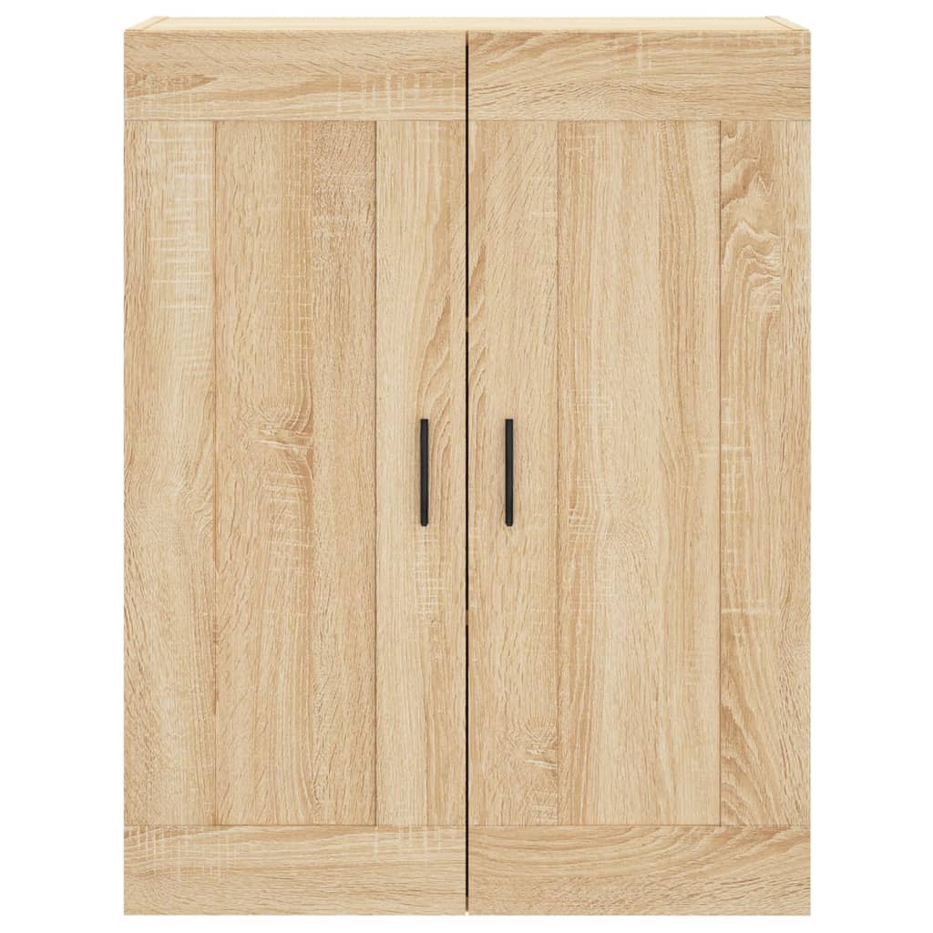 vidaXL Highboard Sonoma Oak 69.5x34x180 cm Engineered Wood