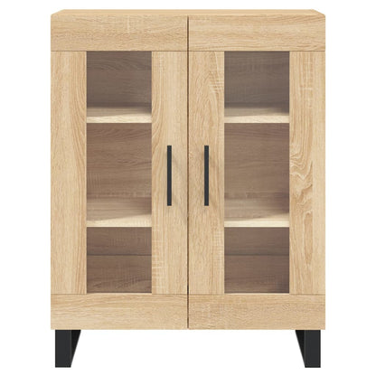 vidaXL Highboard Sonoma Oak 69,5x34x180 cm Engineered Wood