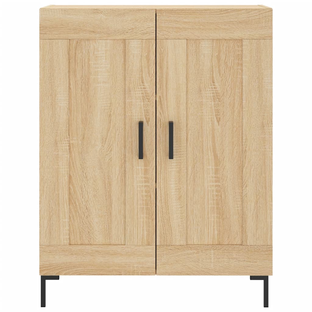 vidaXL Highboard Sonoma Oak 69,5x34x180 cm Engineered Wood