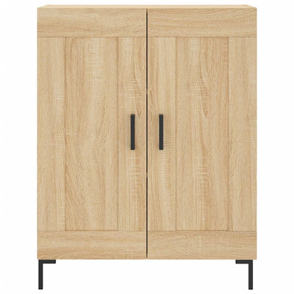 vidaXL Highboard Sonoma Oak 69,5x34x180 cm Engineered Wood