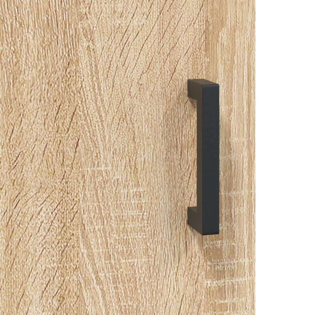 vidaXL Highboard Sonoma Oak 69,5x34x180 cm Engineered Wood