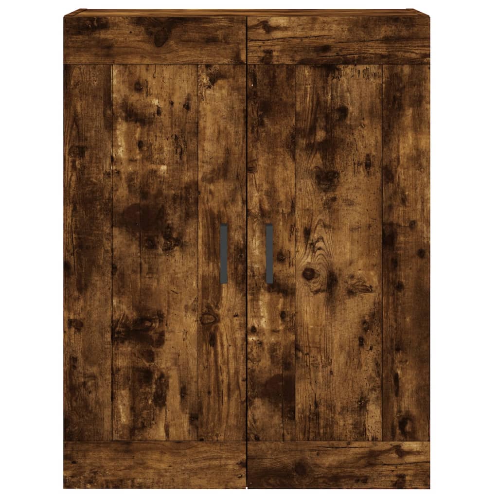 vidaXL Highboard Smoked Oak 69,5x34x180 cm Engineered Wood