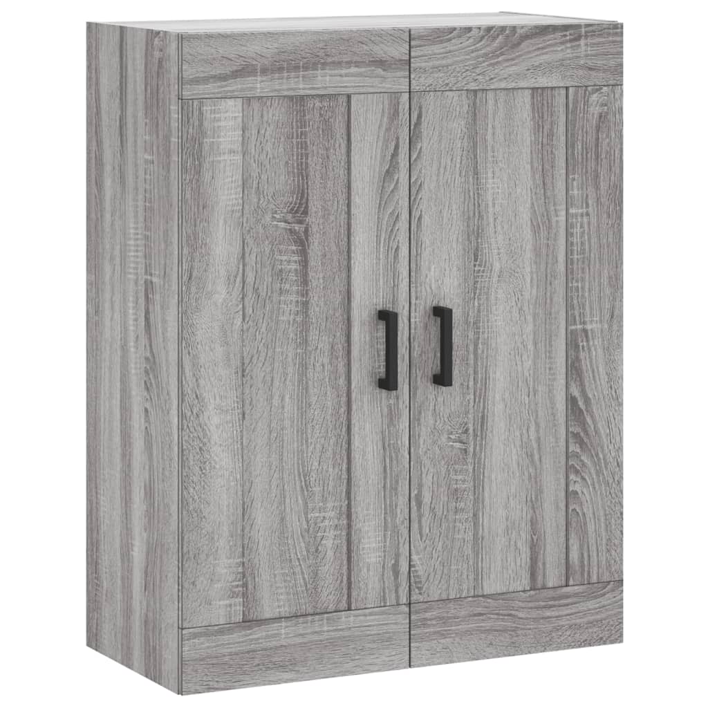vidaXL Highboard Grey Sonoma 69,5x34x180 cm Engineered Wood