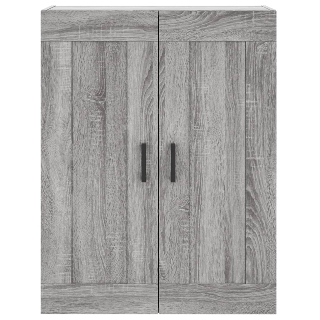 vidaXL Highboard Grey Sonoma 69,5x34x180 cm Engineered Wood