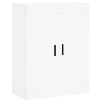 vidaXL Highboard White 69,5x34x180 cm Engineered Wood
