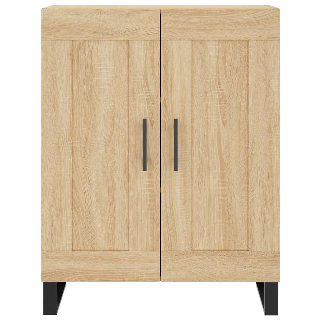 vidaXL Highboard Sonoma Oak 69,5x34x180 cm Engineered Wood