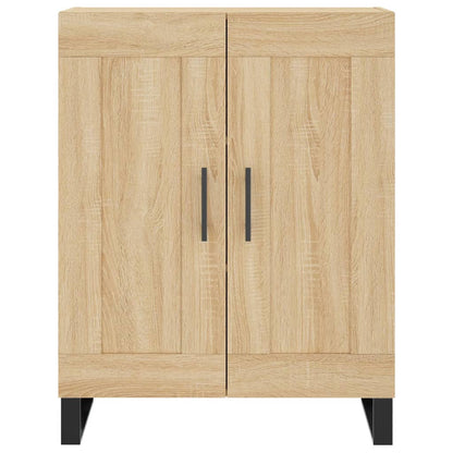 vidaXL Highboard Sonoma Oak 69,5x34x180 cm Engineered Wood