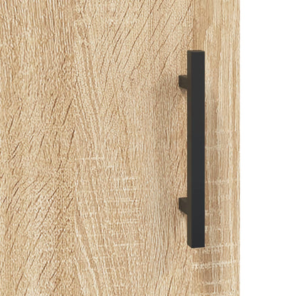vidaXL Highboard Sonoma Oak 69,5x34x180 cm Engineered Wood