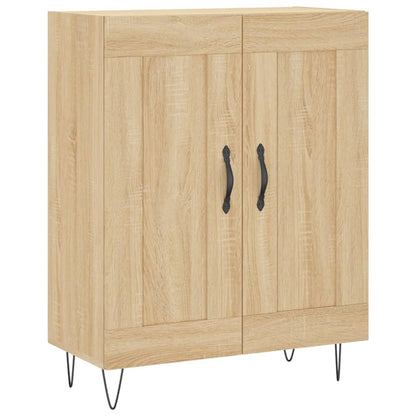 vidaXL Highboard Sonoma Oak 69,5x34x180 cm Engineered Wood