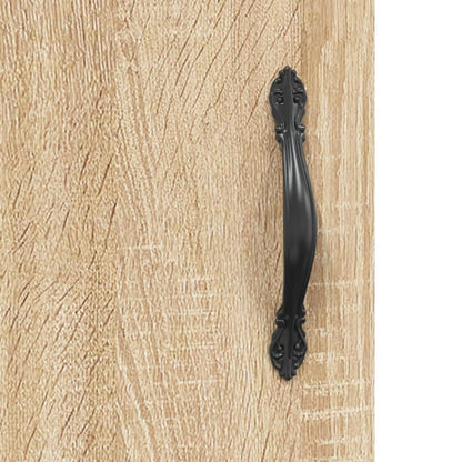 vidaXL Highboard Sonoma Oak 69,5x34x180 cm Engineered Wood