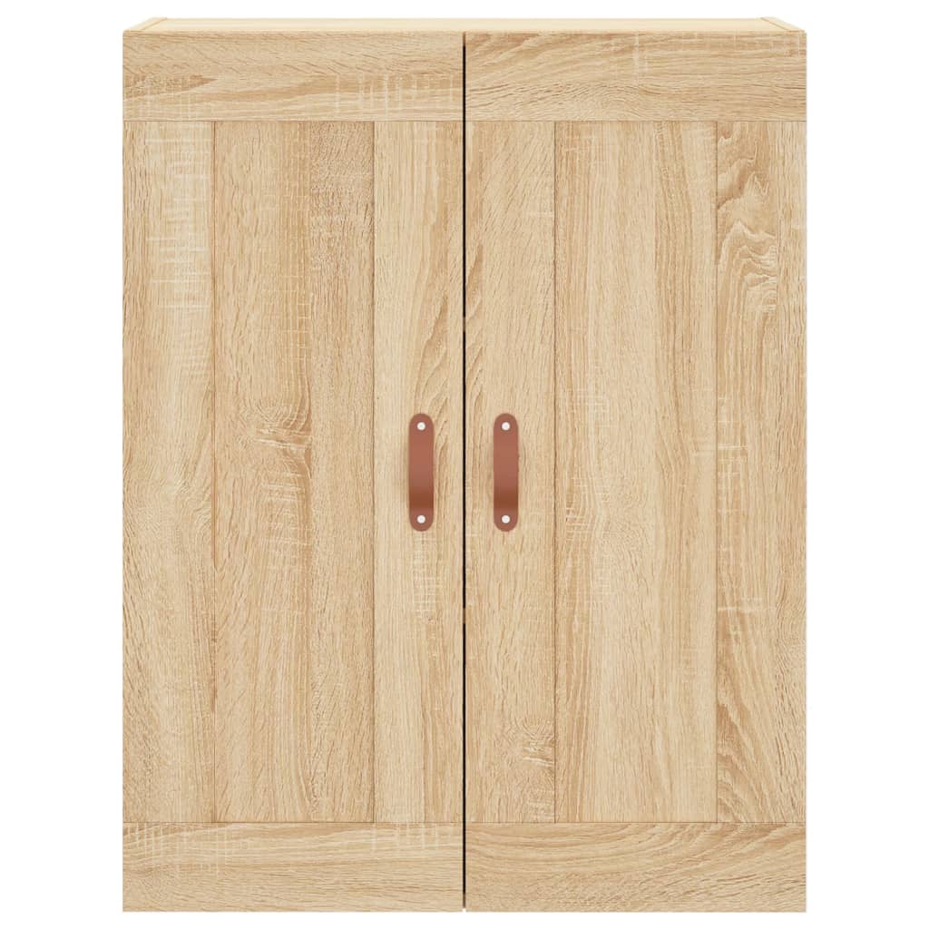 vidaXL Highboard Sonoma Oak 69.5x34x180 cm Engineered Wood