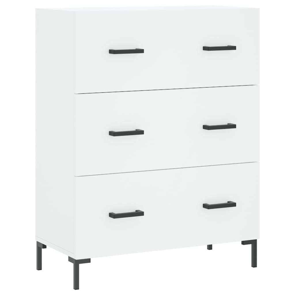 vidaXL Highboard White 69,5x34x180 cm Engineered Wood