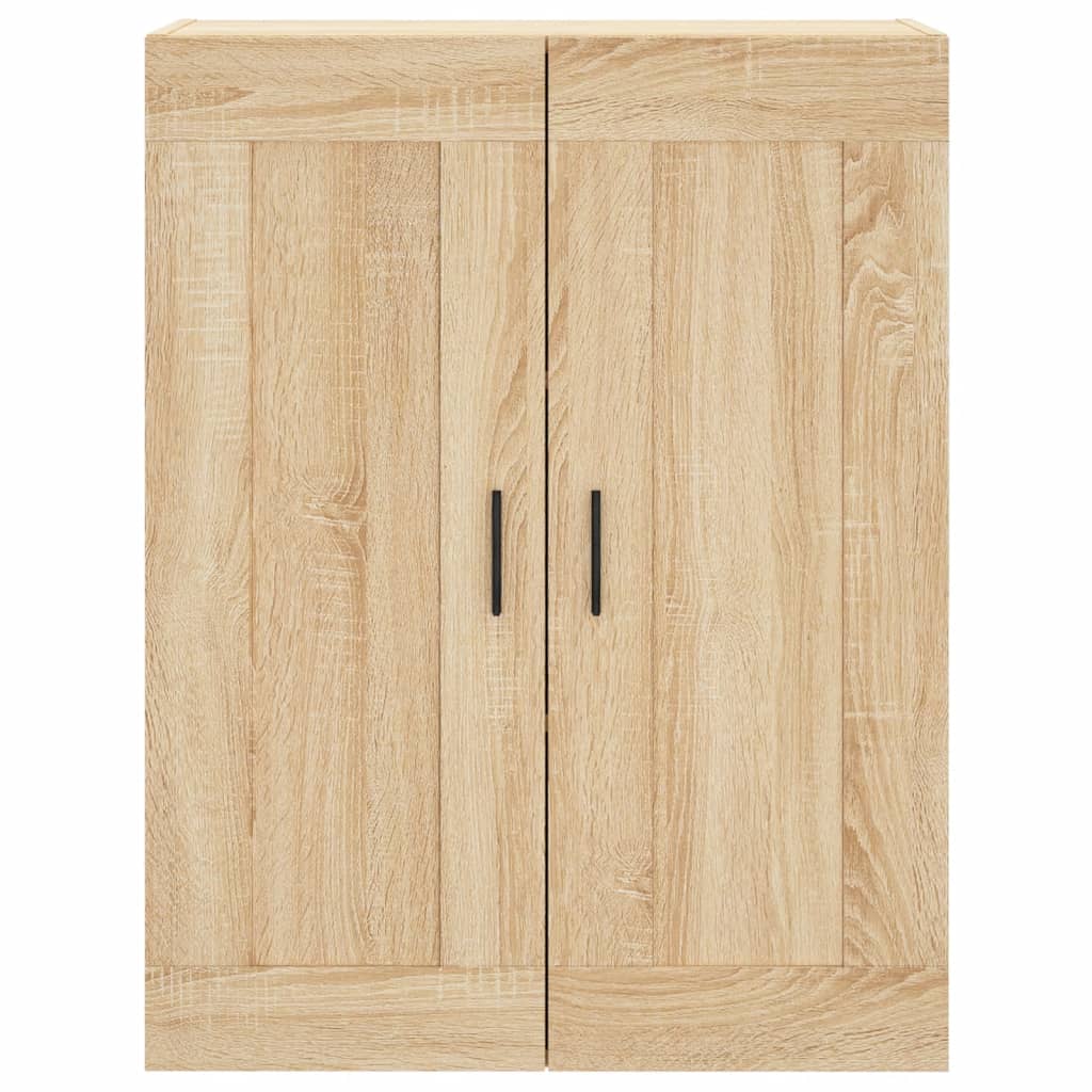 vidaXL Highboard Sonoma Oak 69.5x34x180 cm Engineered Wood