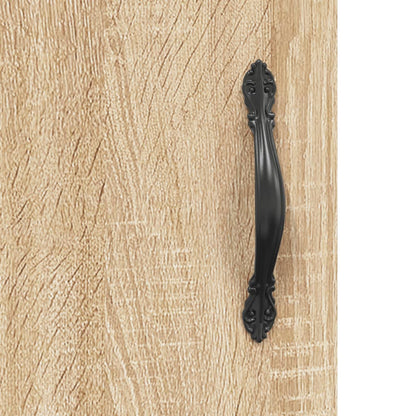 vidaXL Highboard Sonoma Oak 69,5x34x180 cm Engineered Wood