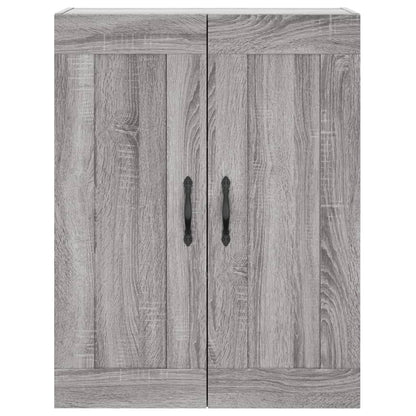 vidaXL Highboard Grey Sonoma 69,5x34x180 cm Engineered Wood