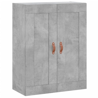 vidaXL Highboard Concrete Grey 69,5x34x180 cm Engineered Wood
