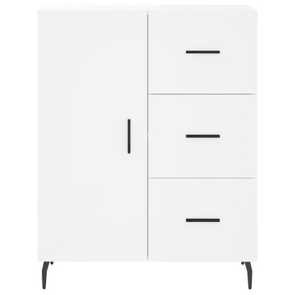 vidaXL Highboard White 69,5x34x180 cm Engineered Wood