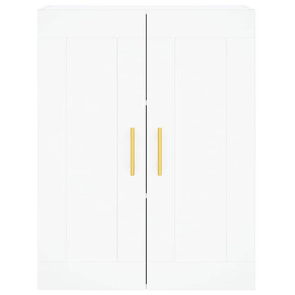 vidaXL Highboard White 69.5x34x180 cm Engineered Wood