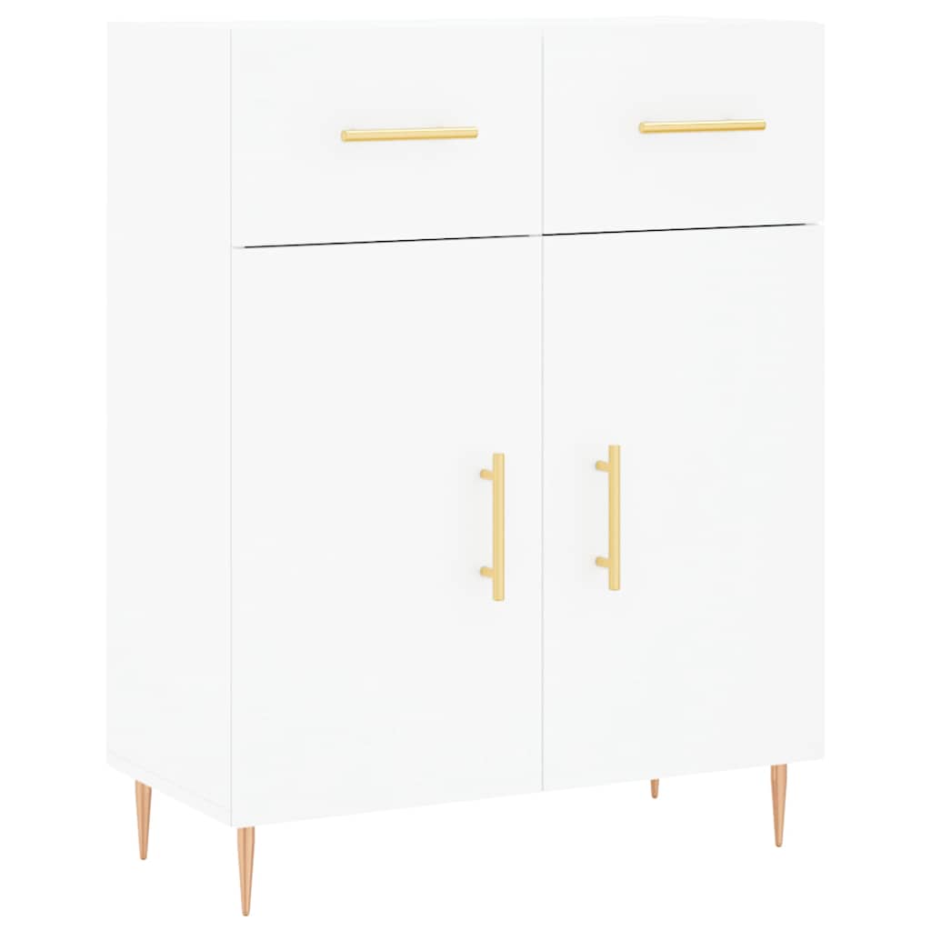 vidaXL Highboard White 69,5x34x180 cm Engineered Wood