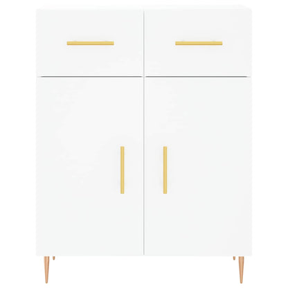 vidaXL Highboard White 69.5x34x180 cm Engineered Wood
