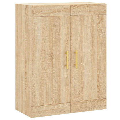 vidaXL Highboard Sonoma Oak 69.5x34x180 cm Engineered Wood