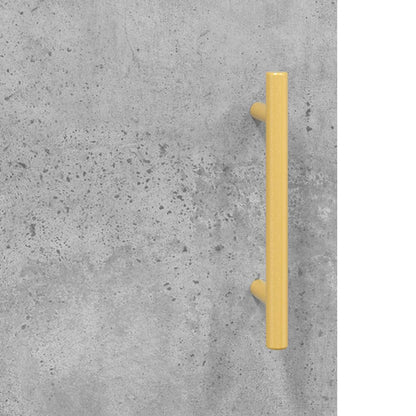 vidaXL Highboard Concrete Grey 69,5x34x180 cm Engineered Wood