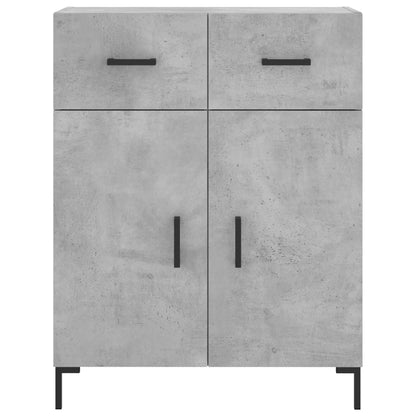 vidaXL Highboard Concrete Grey 69,5x34x180 cm Engineered Wood