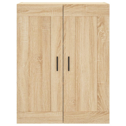 vidaXL Highboard Sonoma Oak 69.5x34x180 cm Engineered Wood