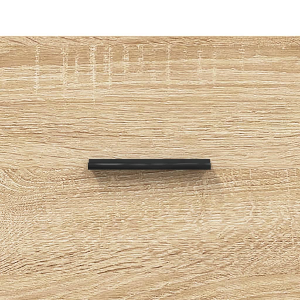 vidaXL Highboard Sonoma Oak 69.5x34x180 cm Engineered Wood