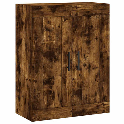 vidaXL Highboard Smoked Oak 69,5x34x180 cm Engineered Wood