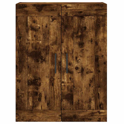 vidaXL Highboard Smoked Oak 69,5x34x180 cm Engineered Wood