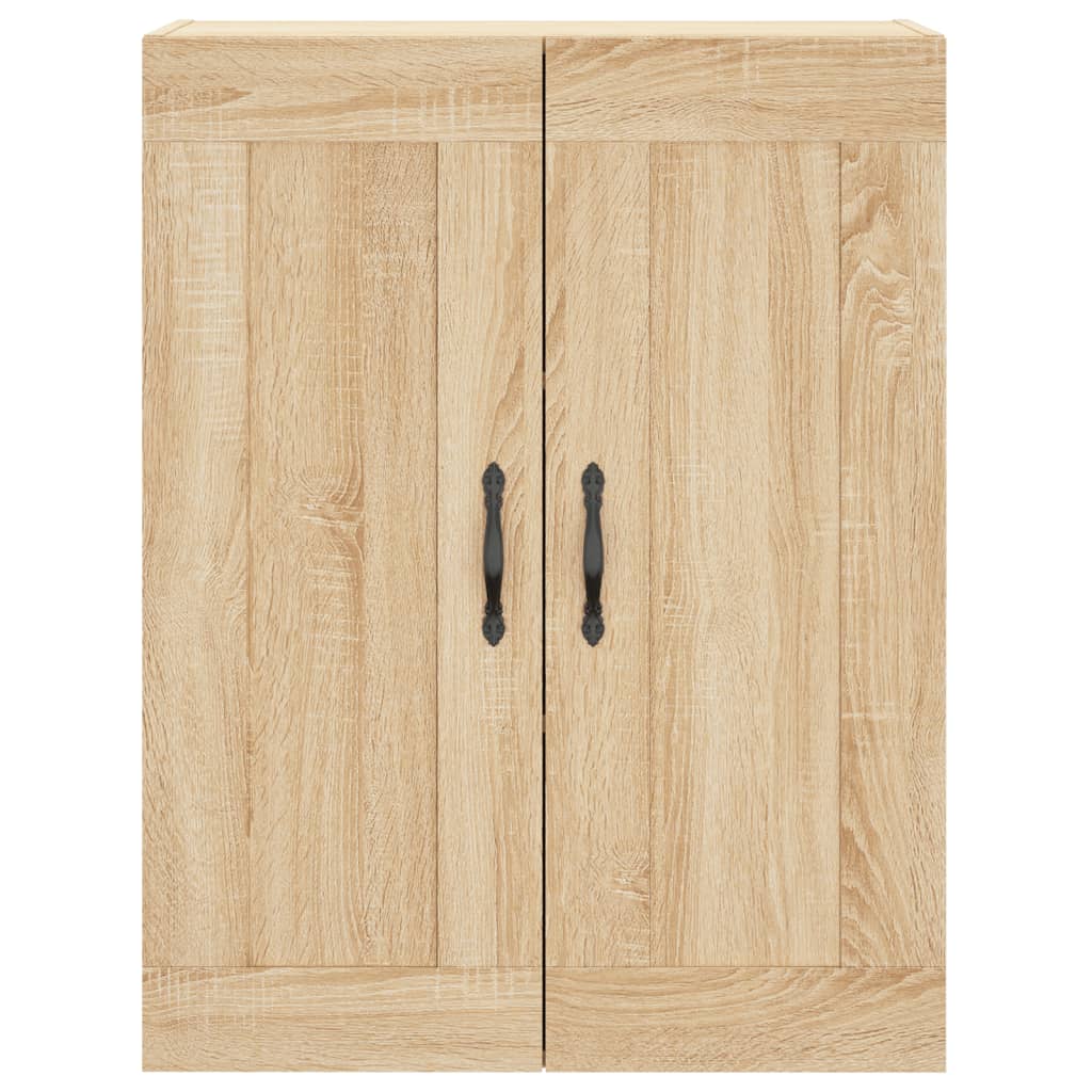 vidaXL Highboard Sonoma Oak 69.5x34x180 cm Engineered Wood